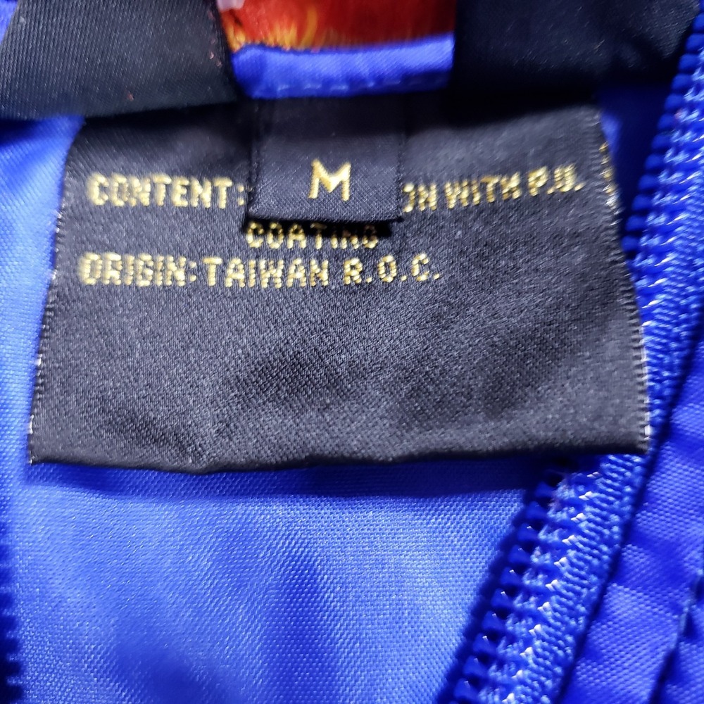 Vintage Rei Anorak Jacket Mens M Blue Lightweight 1/2 Zip Pullover Pockets - Picture 8 of 12